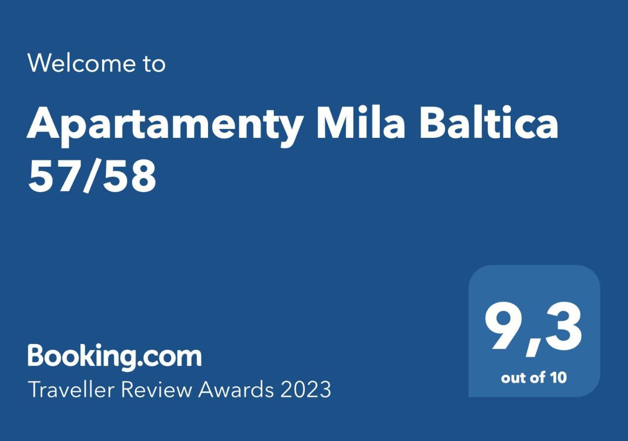 Apartamenty Mila Baltica 57/58 Gdańsk Exteriör bild